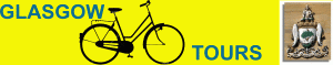 Glasgow bike tours sightseeing things to do too logo yellow 2