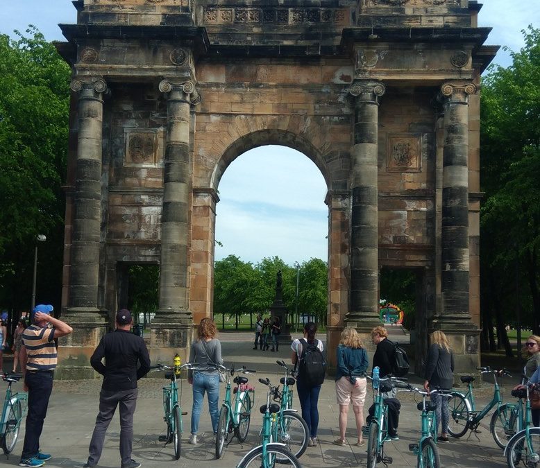 Glasgow Bike Tours Radio Scotland to Glasgow Glasgow Bike Tours