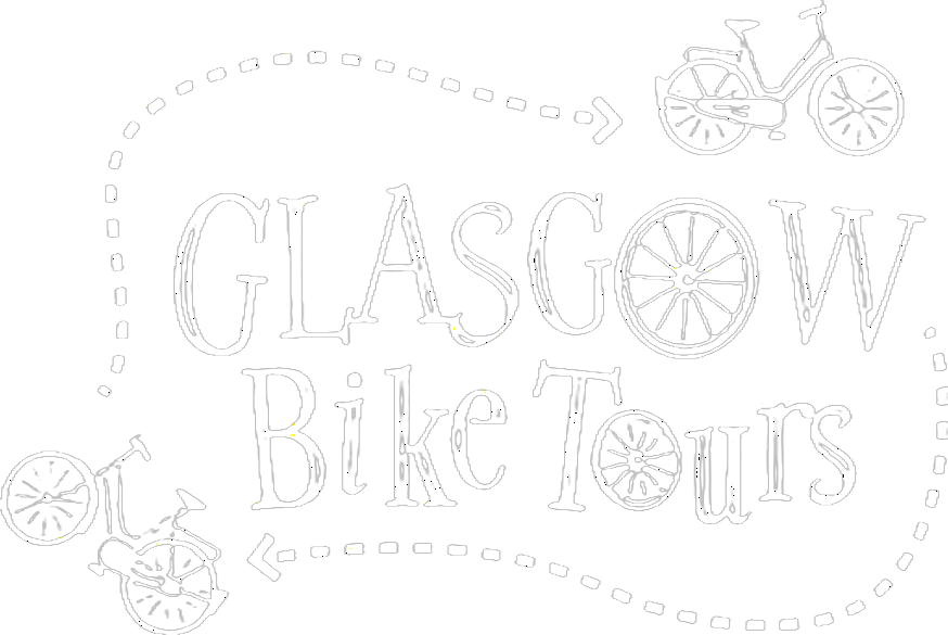 GBT logo transparent whiter 2025 png Glasgow Bike Tours logo whiter